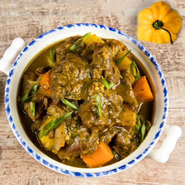 The Curried Goat is one of Jamaica's classic dishes