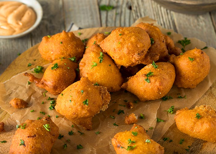 Conch Fritters are one of the most traditional dishes in the Bahamas
