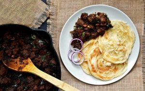 Parotta with pork is one of the region's traitorous dishes