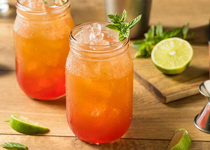Rum Punch is a traditional rum-based Caribbean drink