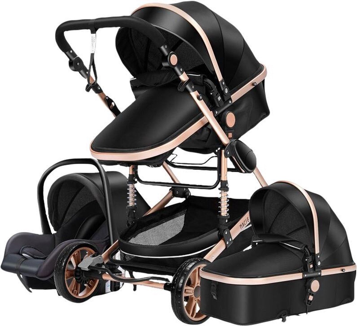 Luxe kinderwagen
