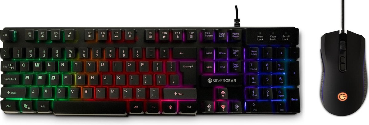 Silvergear toetsenbord en muis