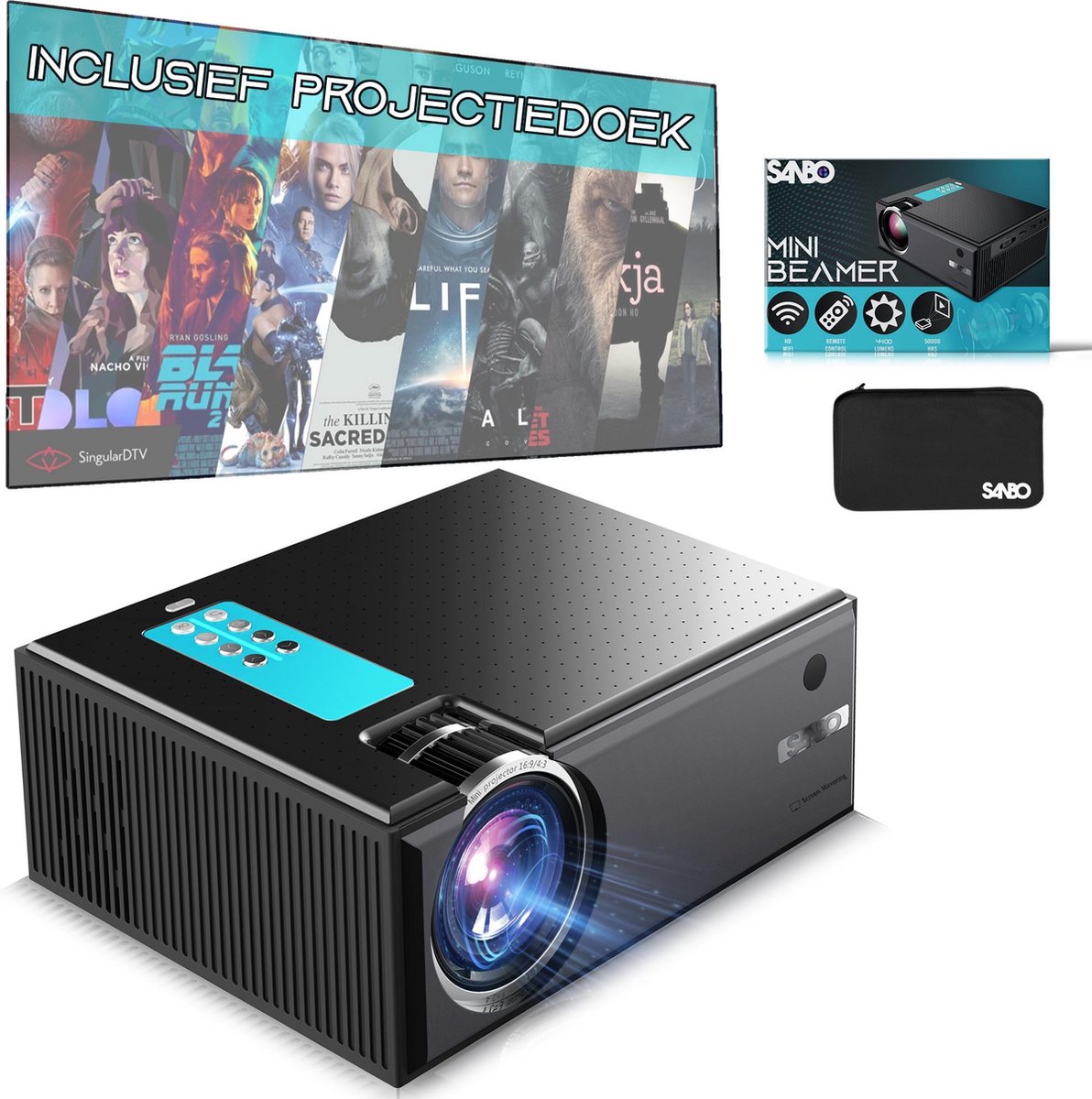 Smart Wifi mini beamer