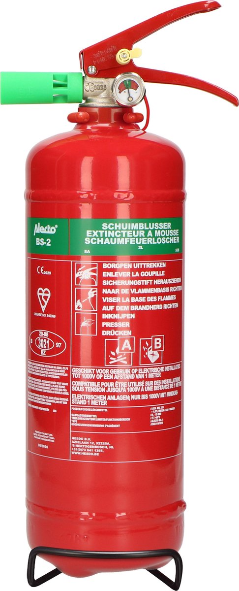 Brandblusser schuim