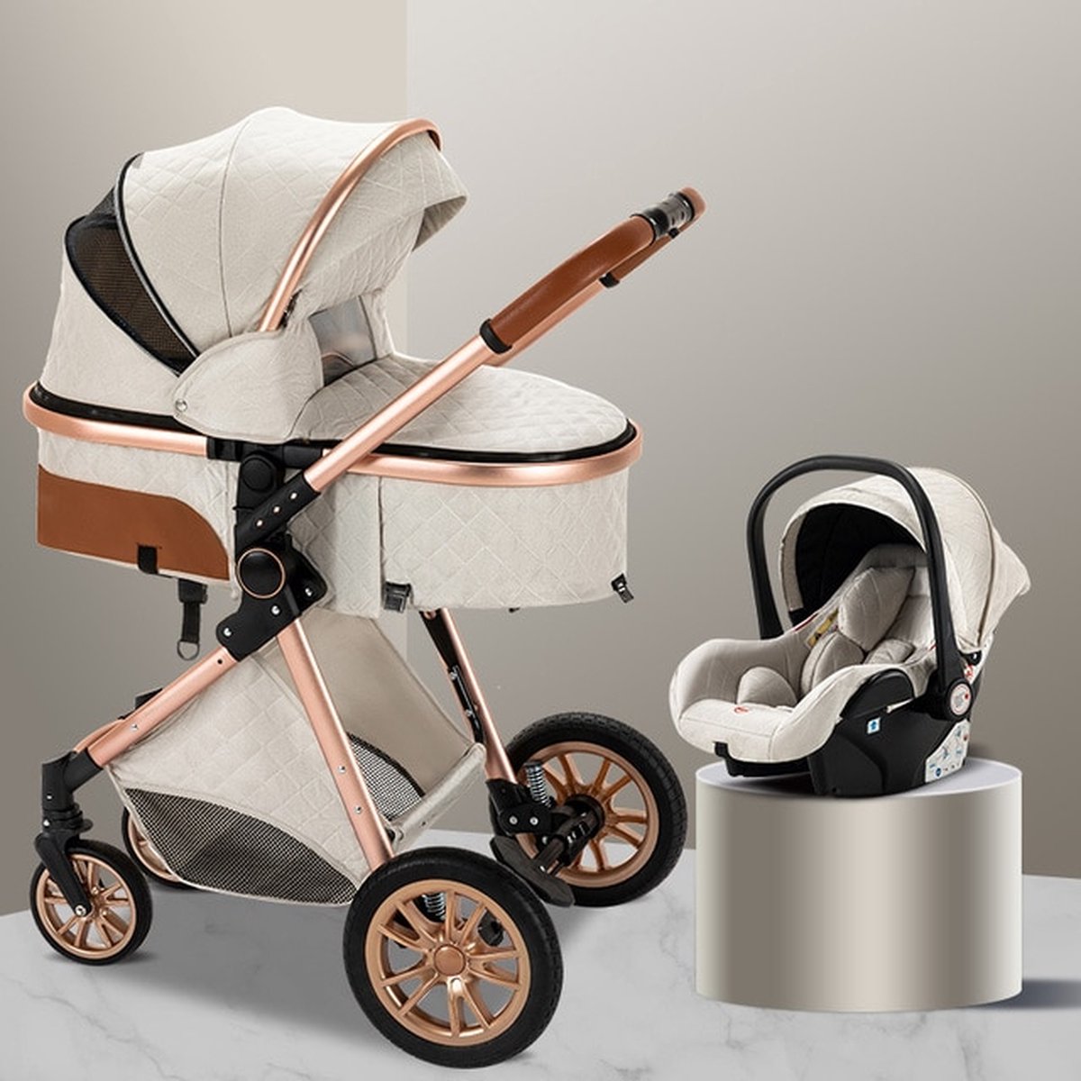 Hoobie 3 in 1 kinderwagen