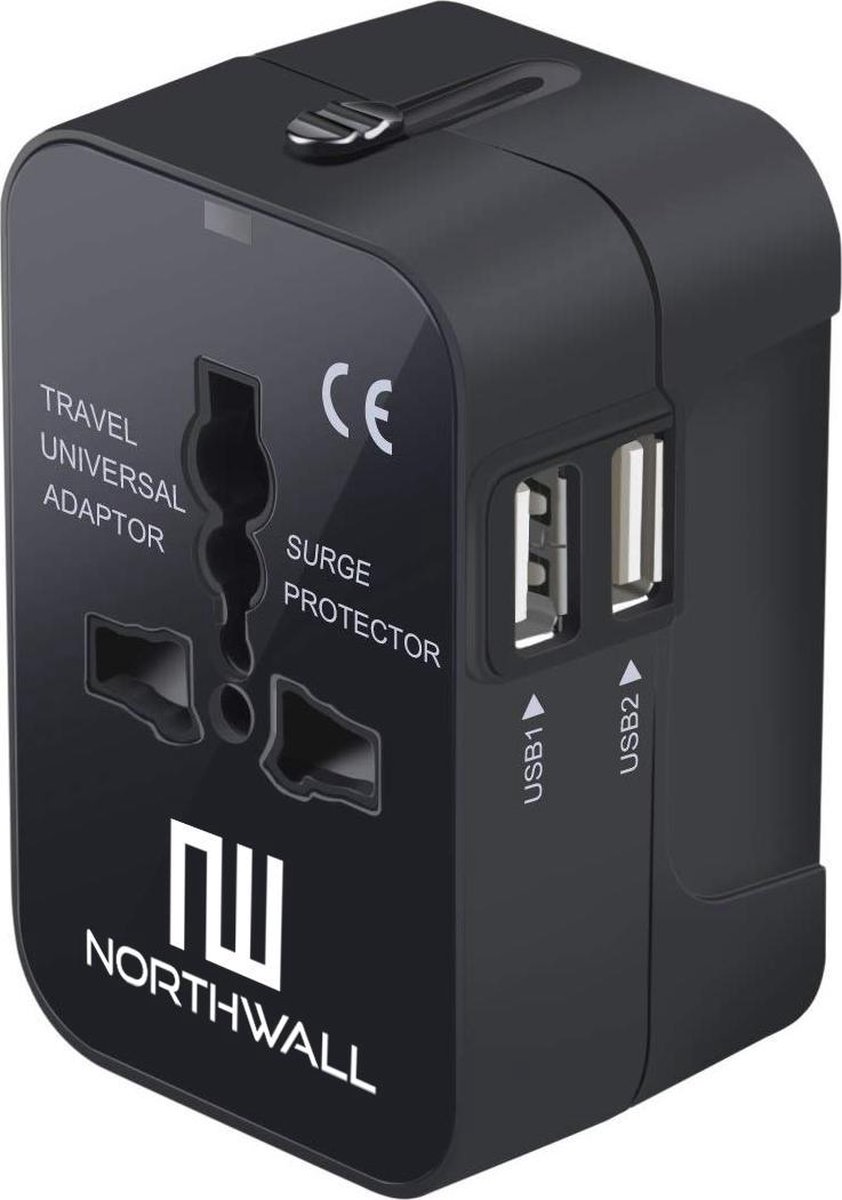 Northwall universele wereldstekker