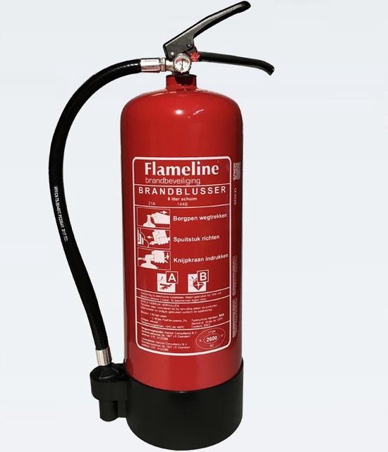 Brandblusser schuim 6 liter
