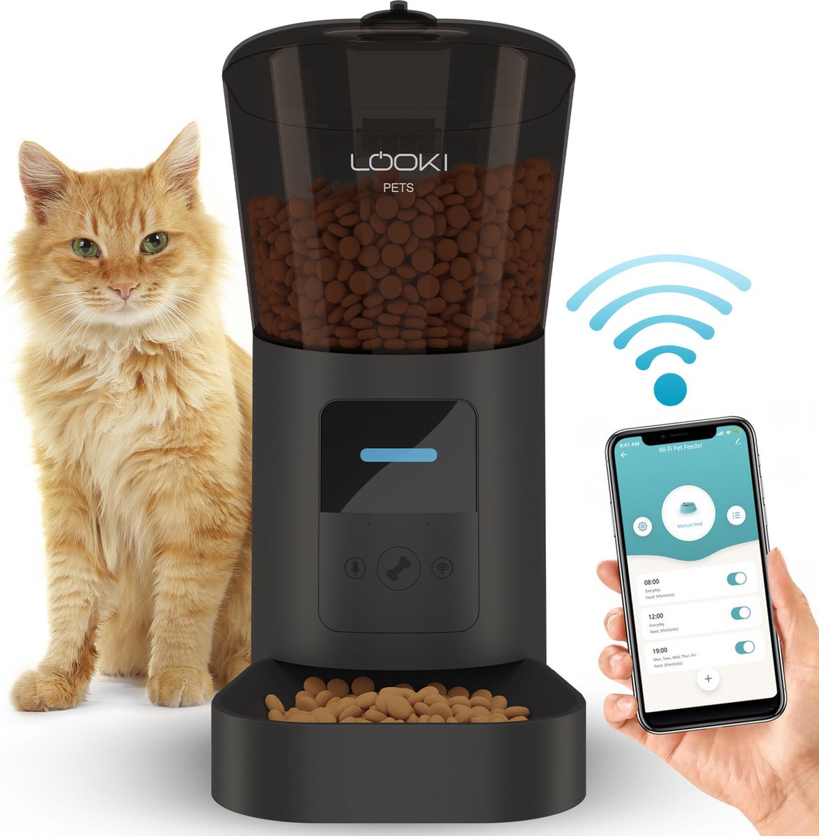 Katten voerbak wifi