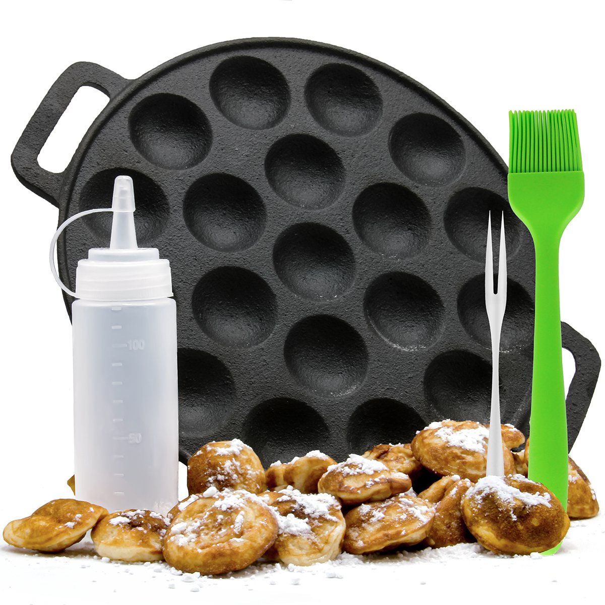 AWEMOZ poffertjespan set