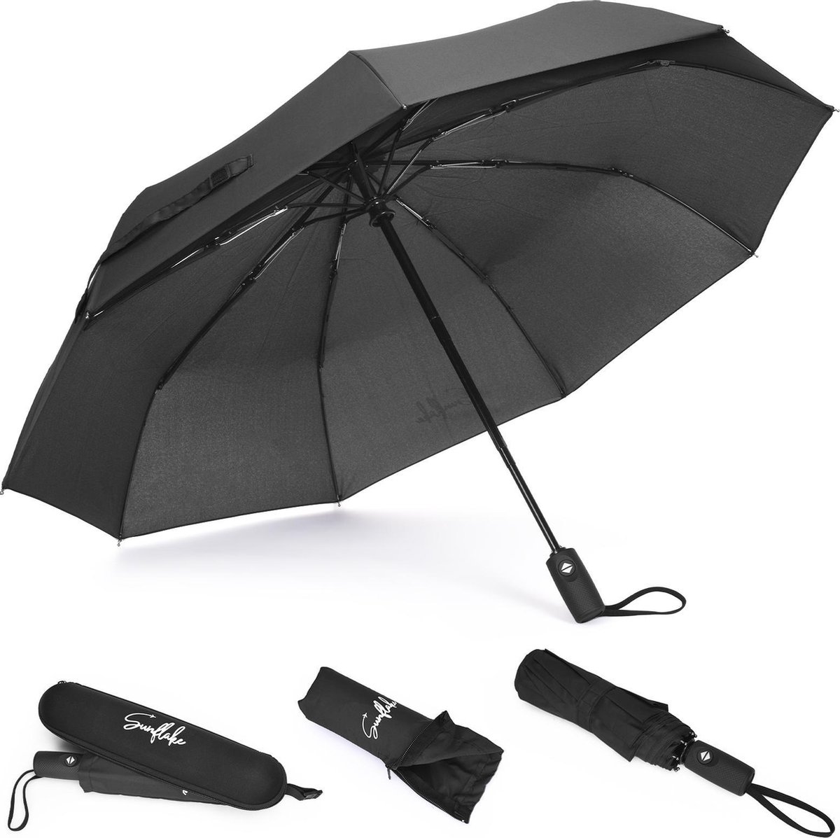 Sunflake Stormparaplu Opvouwbaar