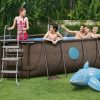 Ovalt Swim Vista R1 barnebasseng