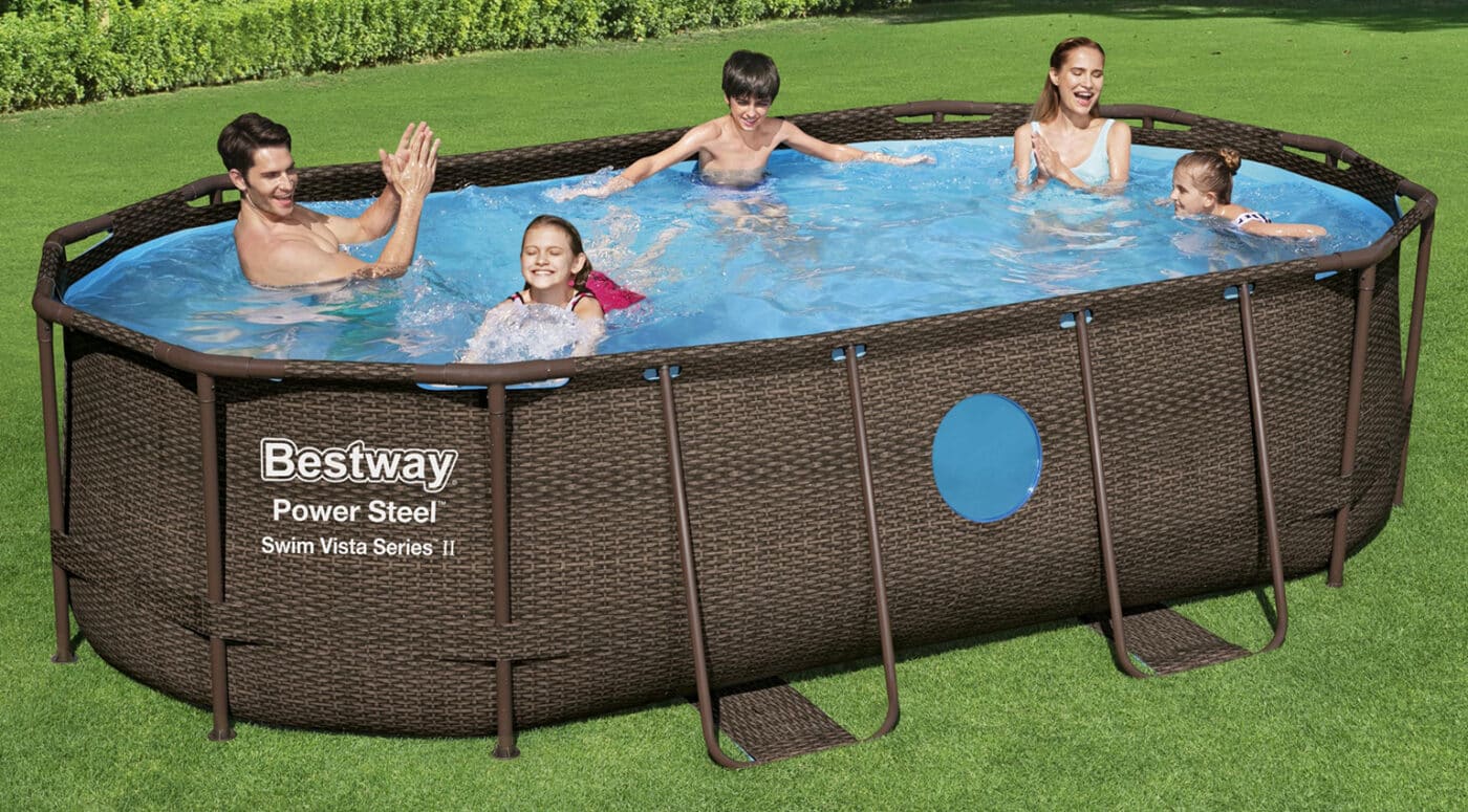 Ovalt Swim Vista R1 familiebasseng