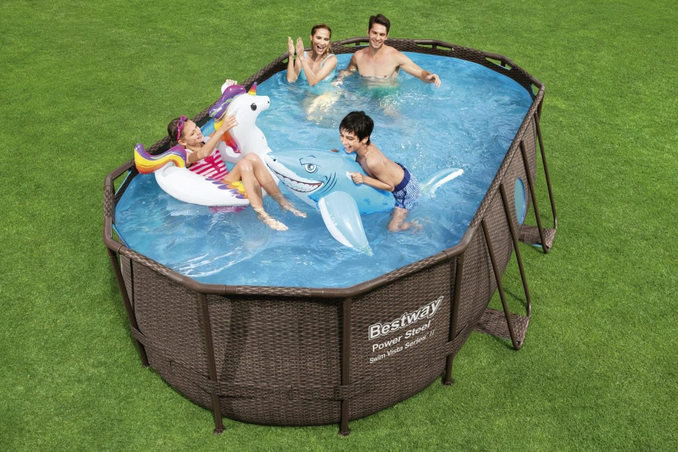 Ovalt Swim Vista R1 familiebasseng