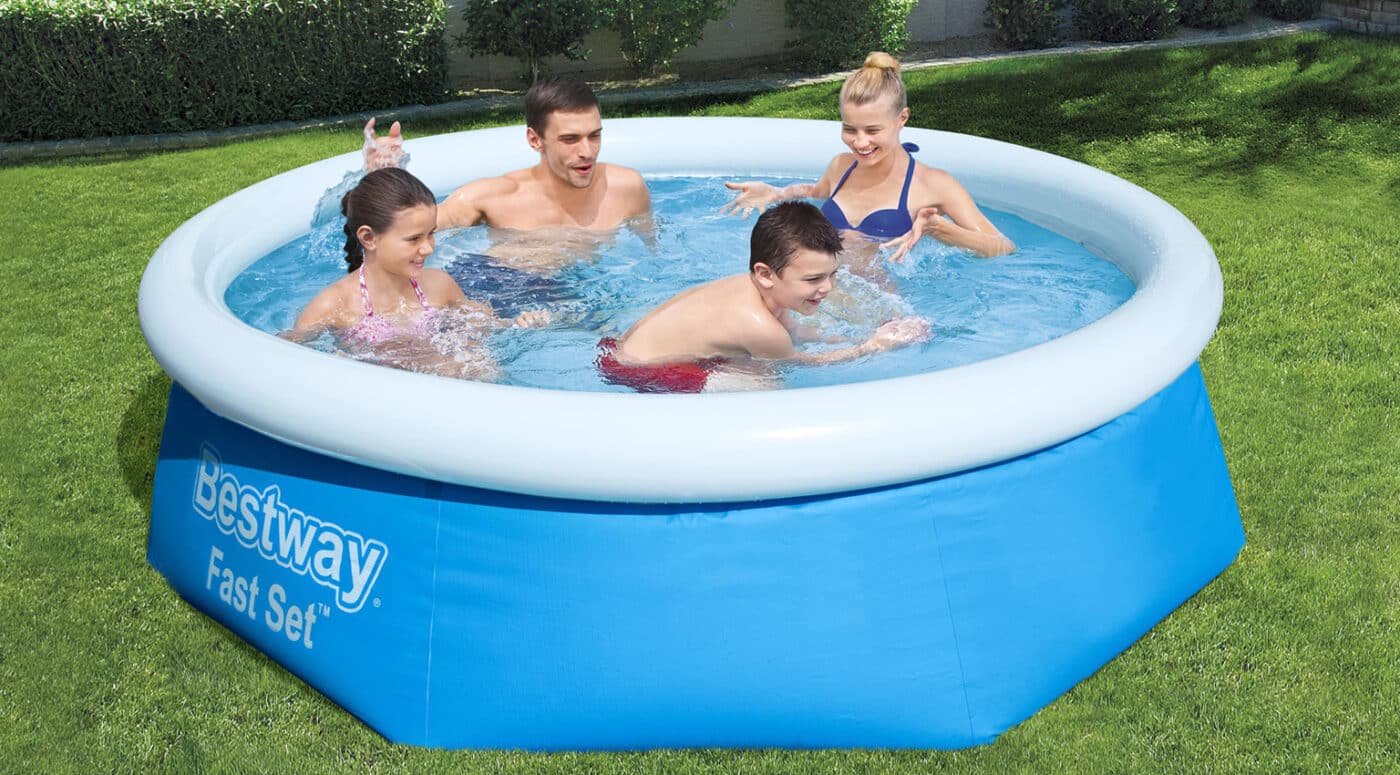 Rundt Bestway Fast U1 bassengsett familie