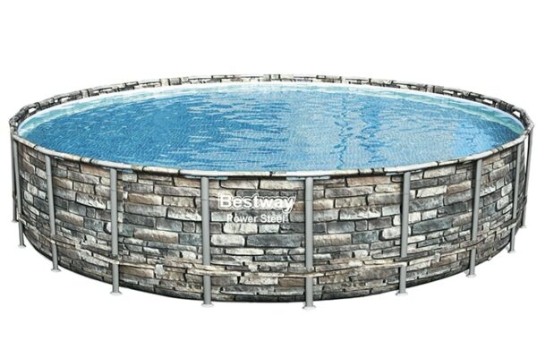 Rundt Power Steel A3 bassengsett bestway