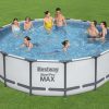 Rundt basseng Steel Pro Max Bestway familie