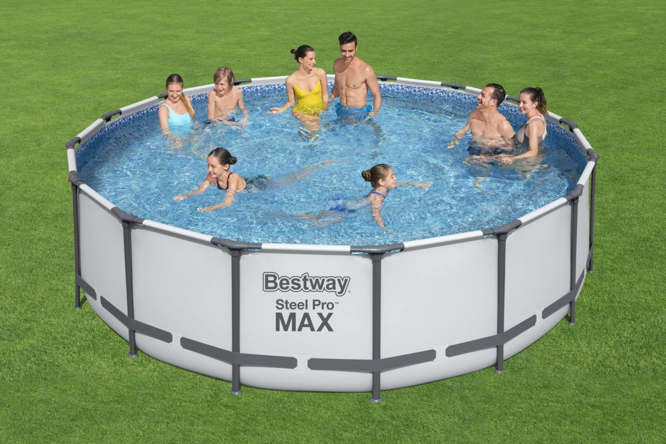 Rundt basseng Steel Pro Max Bestway familie