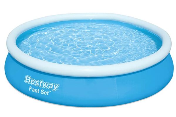 Rundt Bestway Fast U3 oppblåsbart bassengsett