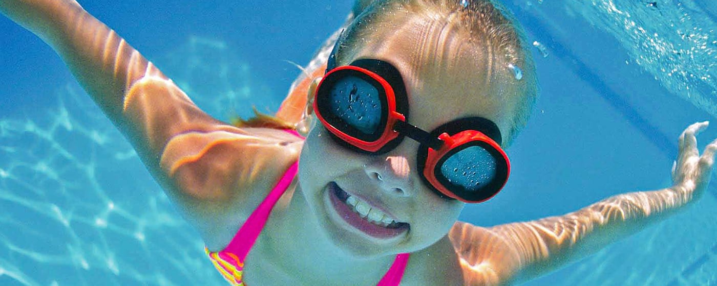 Rundt Bestway Fast W1 bassengsett til barn