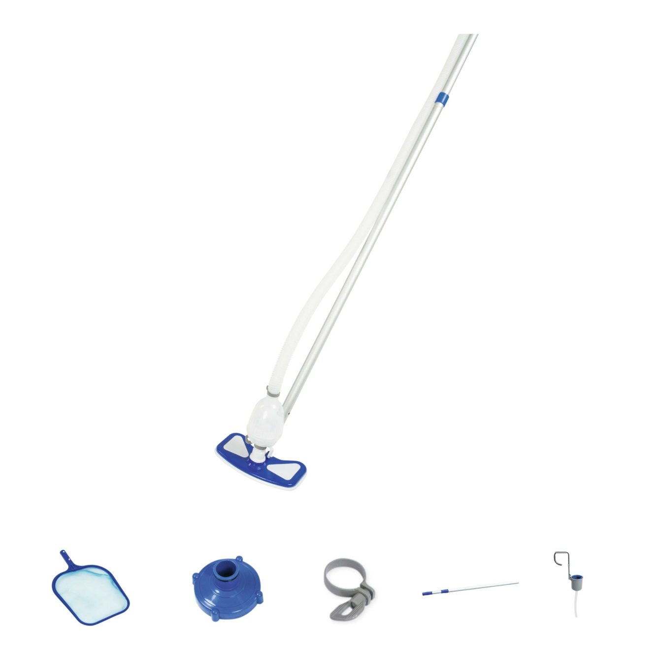 Bestway Flowclear™ Deluxe Vedlikeholdssett innhold