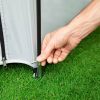 Bestway Rundt Bassengtelt (6.00m x 6.00m x 2.95m) lukkemekanisme