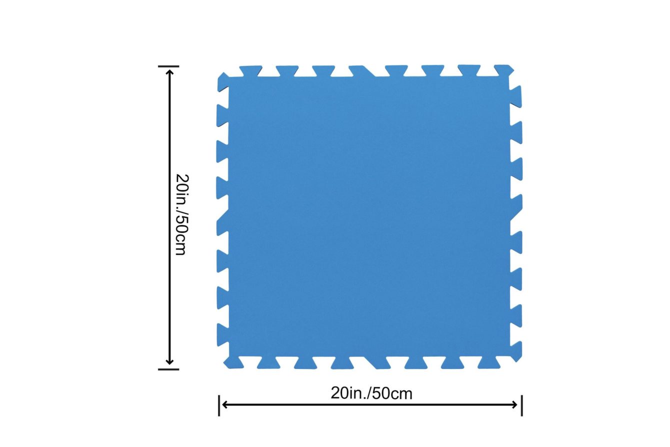 Bestway gulvbeskytter til hagebasseng (50cm x 50cm) størrelse