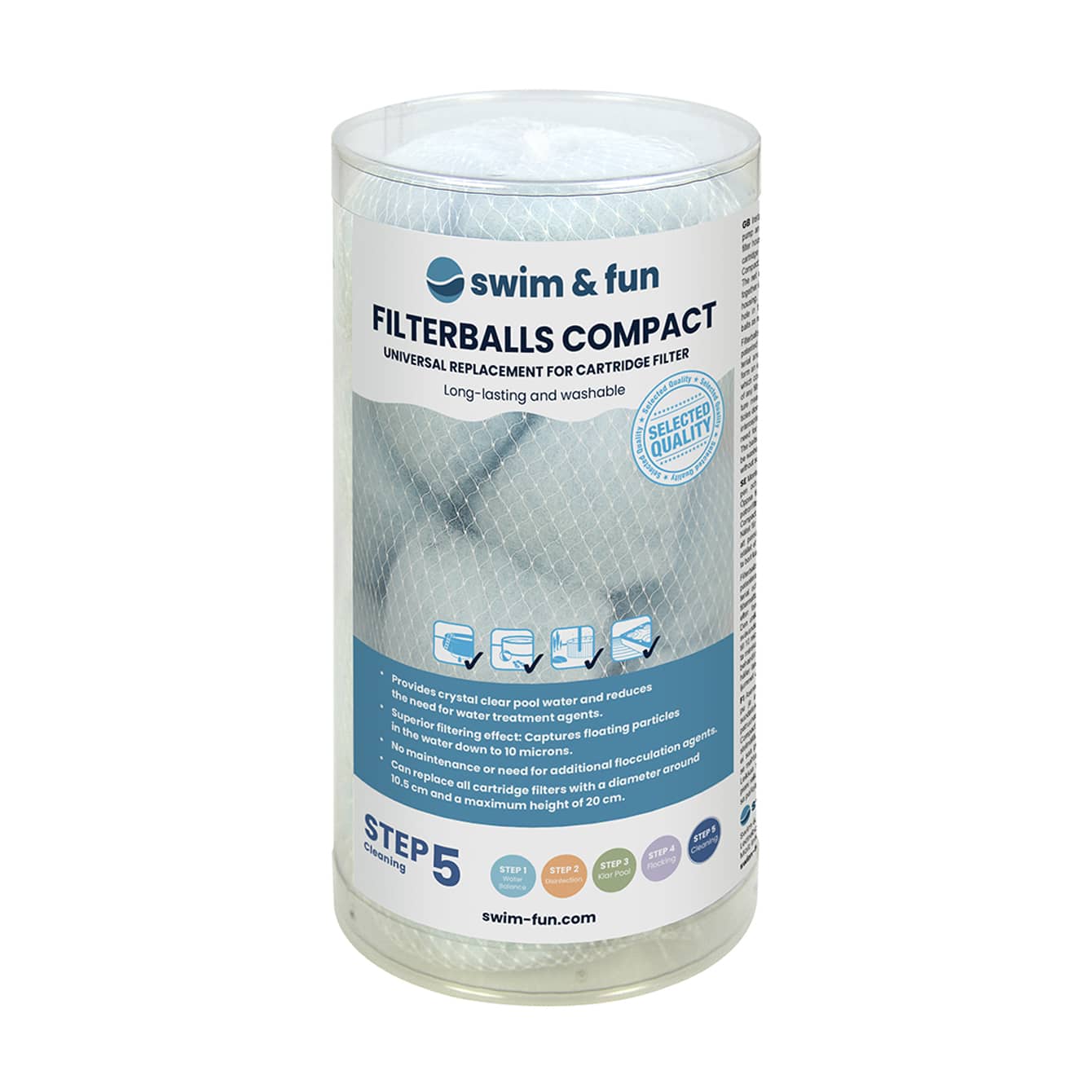 Filterballs Compact fra Swim & Fun