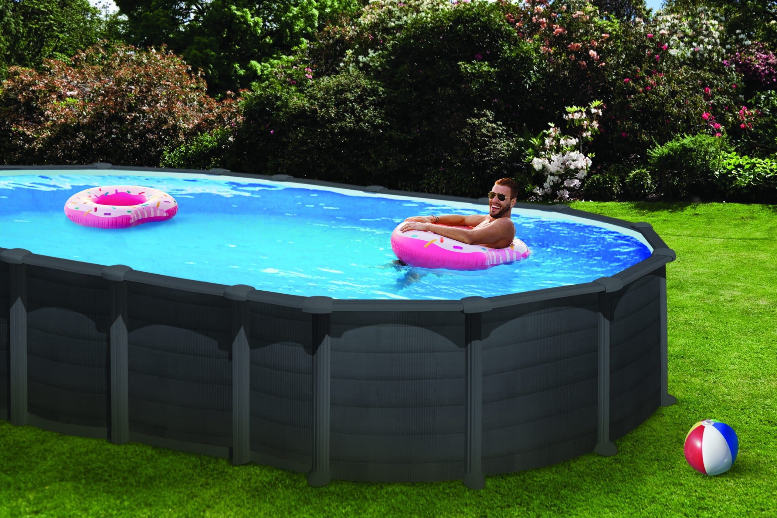 Ovalt Basic™ bassengsett