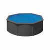 Rundt Basic™ antrasittgrått bassengsett