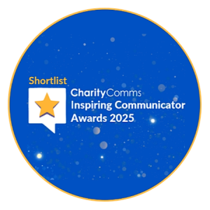 Shortlist - CharityComms Inspiring Communicator Awards 2025