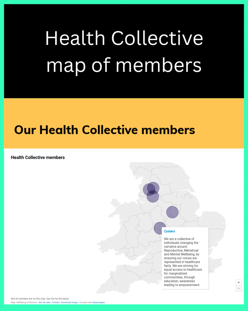 Health Collective map of members