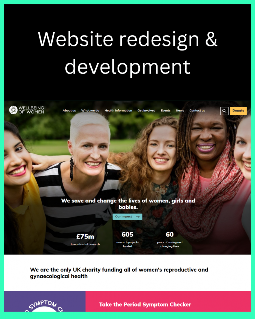 Website redesign & development