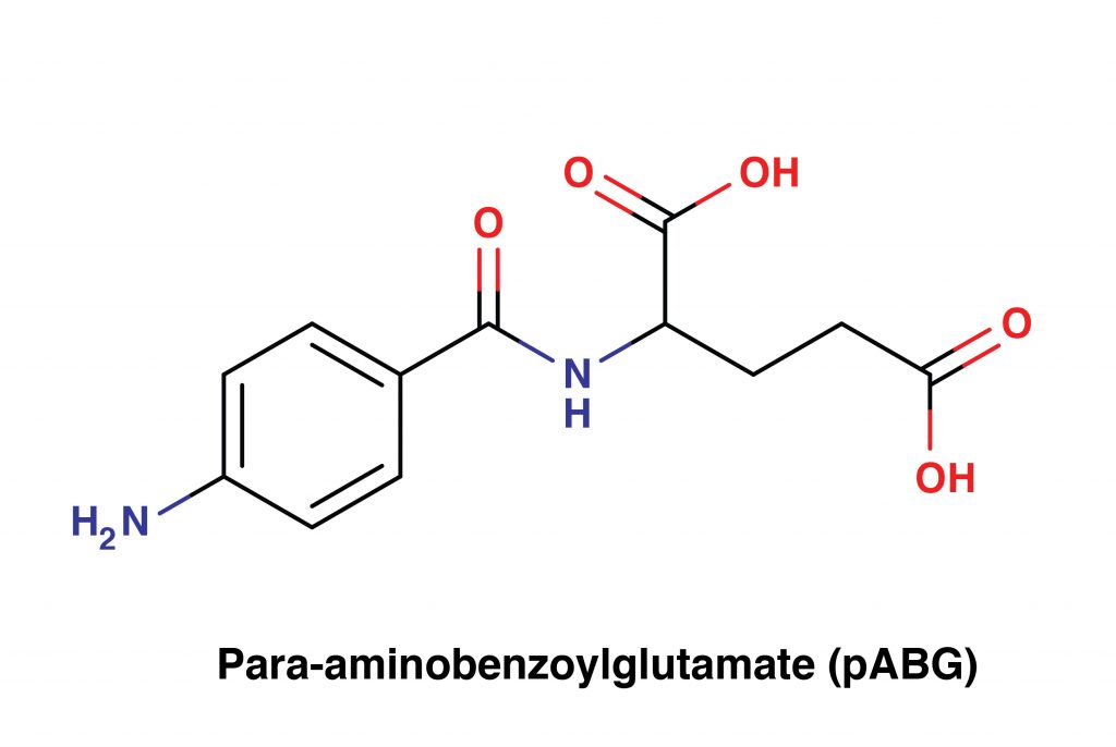 RBC folate as pABG equivalents 3 pABG