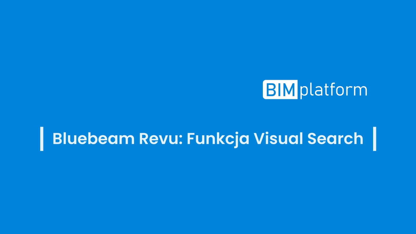 Bluebeam Revu – wyszukiwanie wizualne: automatyczne zliczanie elementów graficznych na rysunkach technicznych