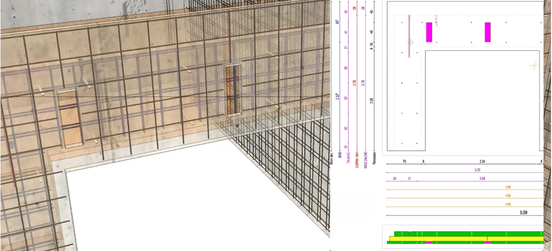 IPE – automatyczne generowanie rysunków warsztatowych obok modelu 3D w Allplan Precast