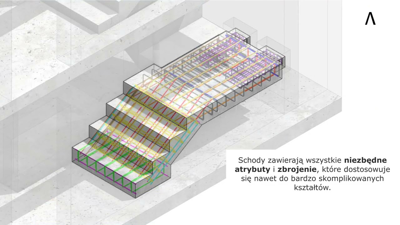 SmartConverter – automatyczne wykrywanie kształtu schodów i przypisanie zbrojenia w Allplan Precast