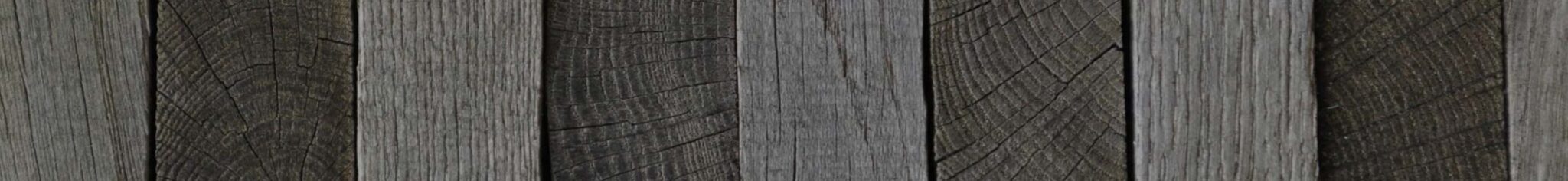 lufttørret eg træ banner - 14 - mørk 2600x300