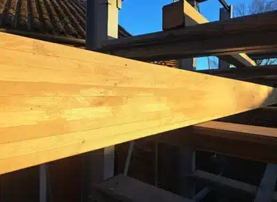 Biobyg limtræsbjælke