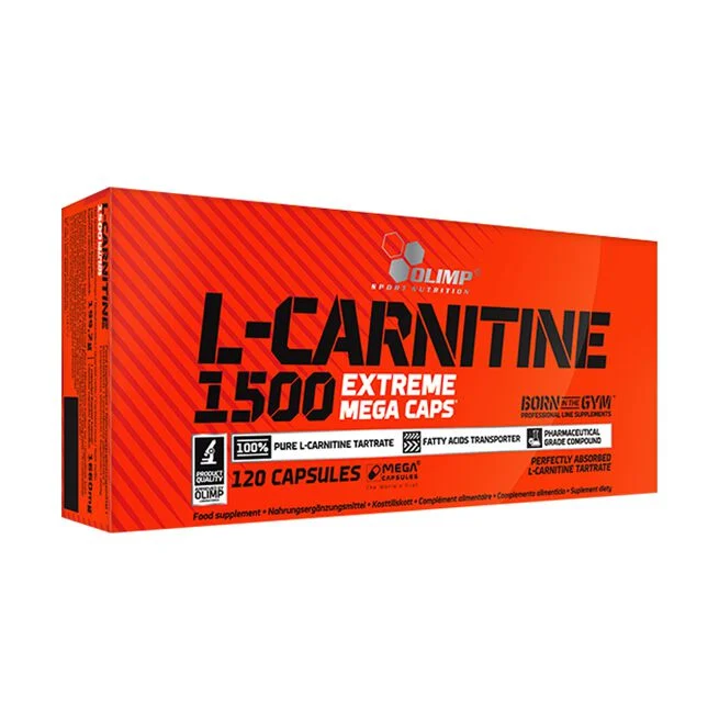 L-Carnitine 1500 Extreme 120 Mega kapslar Aminosyror Bionic Gorilla