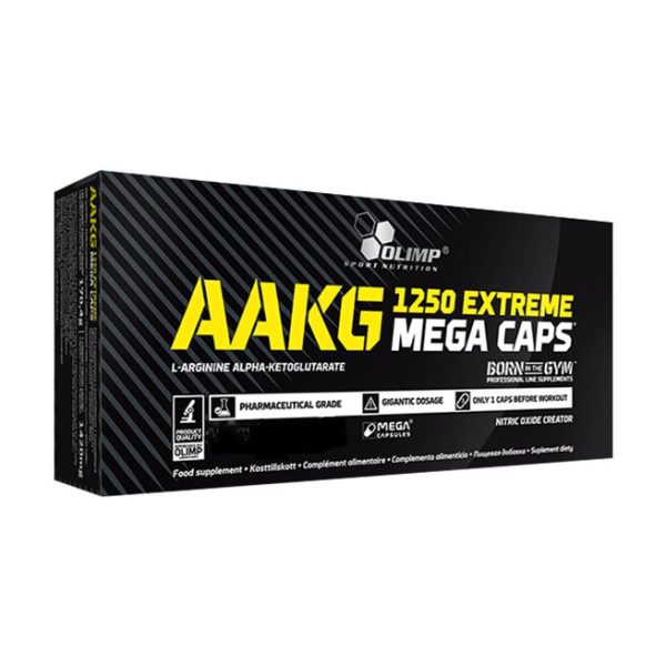 AAKG Extreme Mega Caps 120 kapslar Aminosyror Bionic Gorilla
