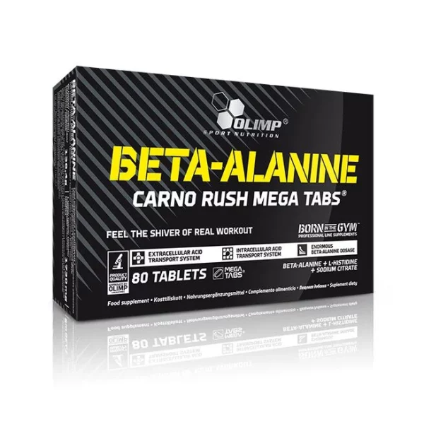 Beta Alanine Carno Rush 80 Mega tabletter Aminosyror Bionic Gorilla