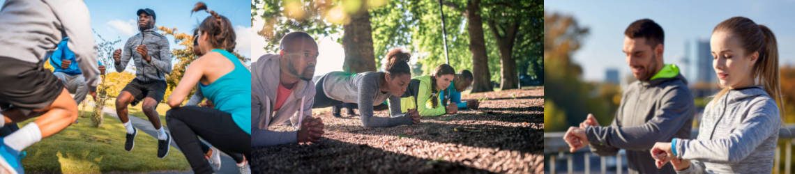 outdoor fitness course