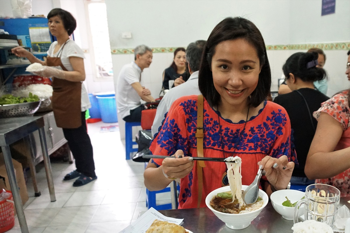 bún chả hương liên