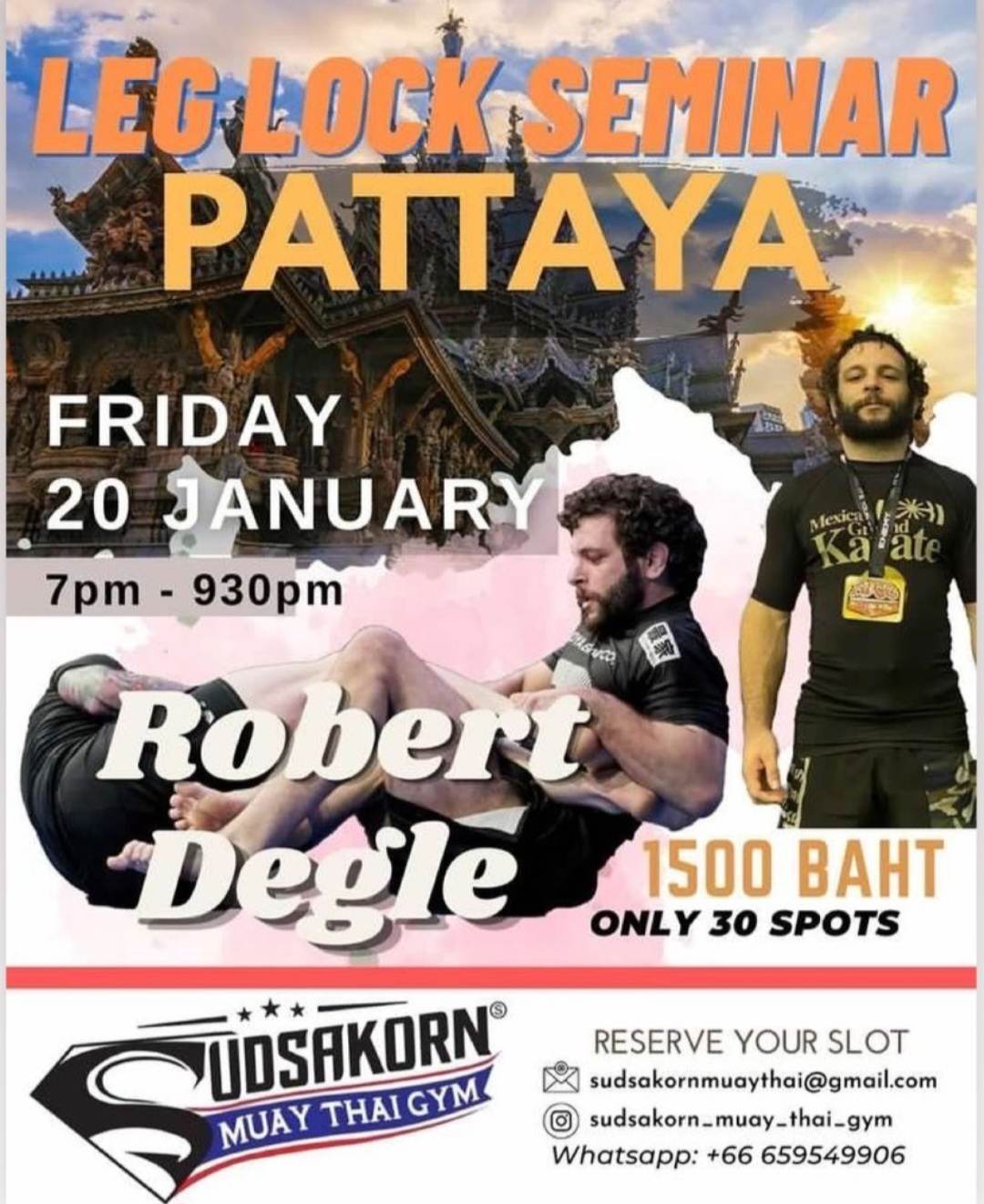 Robert Degle Pattaya Seminar