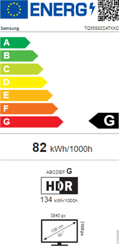 Energi label - Grade G