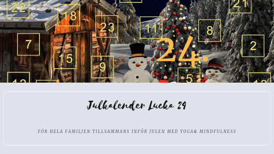 Julkalender 2018 Lucka 24