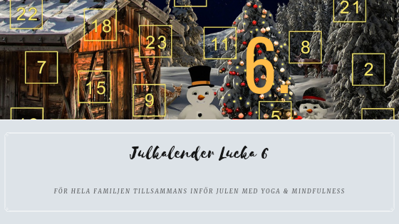 Julkalender Lucka 6 – Superhjälte tema