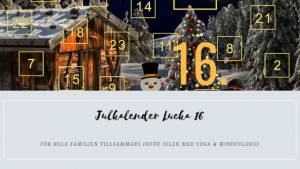 Julkalender 2018 Lucka 16