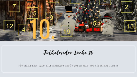 Julkalender 2018 Lucka 10 – Massage