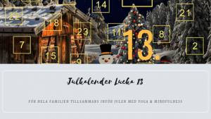 Julkalender 2018 Lucka 13